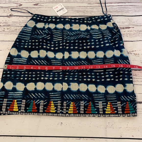 NWT Free People Embroidered Mini Skirt - Picture 5 of 6